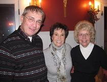 Dick and Carol Downer from Sun Prairie, Wisconsin, after the Brenda Lee show on December 8, 2013